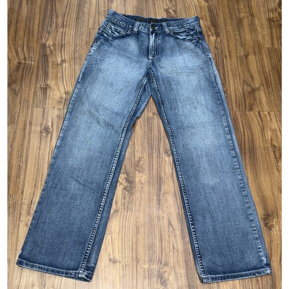 Helix Other - Helix Jeans Mens 30x32 Loose Straight Blue Denim Grunge Rock Punk